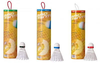 Produktbild von Best Sporting Federbälle, Wettkampfbälle, 6 Stück, slow, medium oder fast
