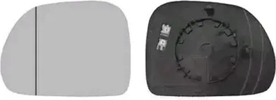 Produktbild von VAN WEZEL Spiegelglas Außenspiegel Links für FIAT 500L (351, 352) Asphärisch Beheizbar 1609837