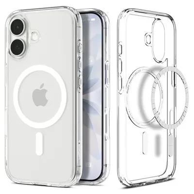 Obrázok produktu pre Spigen Ultra Hybrid MagSafe, číre biele pre iPhone 17 (ACS10380)
