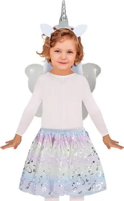 Immagine prodotto di Guirca Cerchietto Unicorno Ali E Set Tutù Bambini Taglia Unica