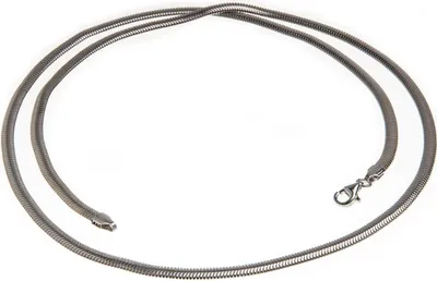 Produktbild von SILBERKETTEN STORE Schlangenkette, oval 3,5mm - 925 Silber, Länge wählbar von 38-100cm - 55cm