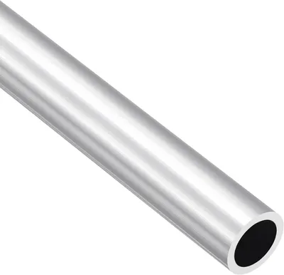 Productafbeelding van Aluminium Ronde Buis - Metalen Buizenstelsel - Doe-het-zelf Projecten - Corrosiebestendig Materiaal - 300mm Lengte - Zilver