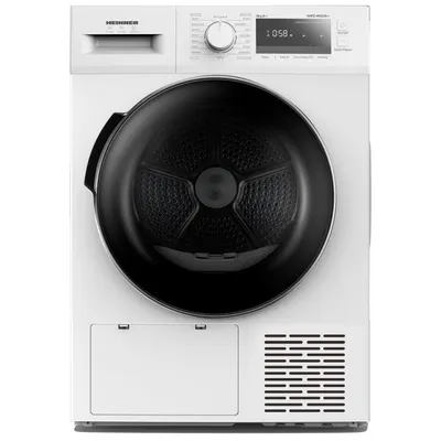 Produktbild von Heinner HHPD-M8G3, Freistehend, Frontlader, Wärmepumpe, Weiß, Tasten, Drehregler, Rechts