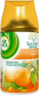 Produktbild von AirWick Freshmatic Max Automatisches Duftspray Nachfüller Citrus 250 ml