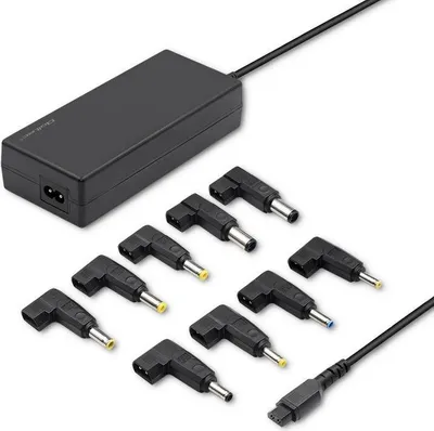 Zdjęcie produktu dla Qoltec 50011, Laptop, Wewnętrzna, 100-240 V, 50/60 Hz, 65 W, Ochrona przez zbyt wysokim napięciem, Zabezpieczenie przed przegrzaniem, Przeładowanie, Krótkie...