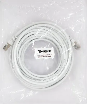 Zdjęcie produktu dla NETTRIXX - Cablepatch CAT7 SFTP 1000 cm biały, luzem - 550235