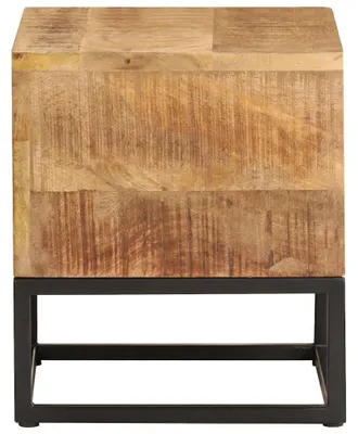 Obrázek produktu pro vidaXL Odkládací stolek 30x30x33 cm hrubé mangové dřevo