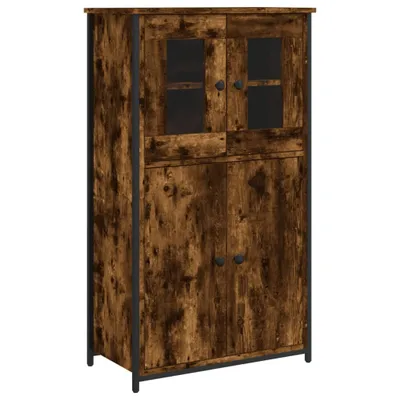Produktbild von Highboard Räuchereiche 62x32x106,5 cm Holzwerkstoff