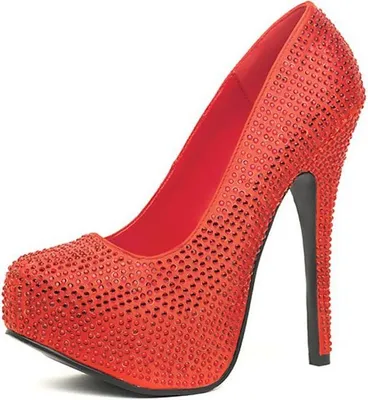 Produktbild von Strass Stilettos rot Schuhgröße: 37