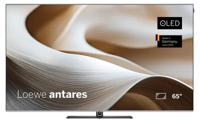 Produktbild von Loewe antares 65 OLED Smart TV – 65 Zoll 4K Ultra HD Fernseher, Dolby Vision IQ, Dolby Atmos, HDMI 2.1, 144 Hz Gaming, Dual Channel Recording, Streaming TV, Germany