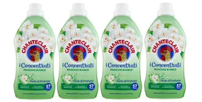 Produktbild von Chante Clair, I Concentrati Ammorbidente -Weichspüler- Sublime Muschio Bianco /weiße Moschus  4x 1140ml lang anhaltender Duft