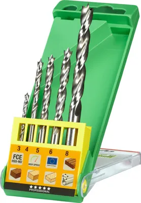 Produktbild von kwb HSS Hartholzbohrer Kass 5tlg.