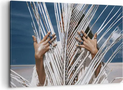 Produktbild von Bild auf Leinwand - Leinwandbild - Einteilig - Hände Finger Schmuck - 120x80cm - Wand Bild - Wanddeko - Wandbilder - Leinwanddruck - Bilder - Wanddekoration - Leinwand bilder - AA120x80-4892