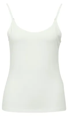Produktbild von s.Oliver BLACK LABEL Spaghettiträger T-Shirt Slim Fit aus Viskosemix-Jersey