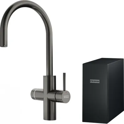 Zdjęcie produktu dla Franke Mythos, Standardowy, Antracyt, Mosiądz, Uchwyt, Pojedyńczy, 4 cm