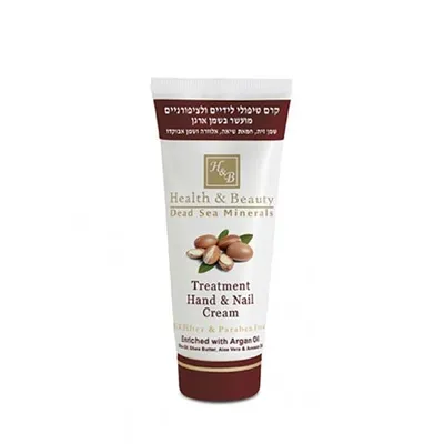 Obrázok produktu pre Health&Beauty ošetrujúci krém na ruky a nechty s arganovým olejom 100 ml