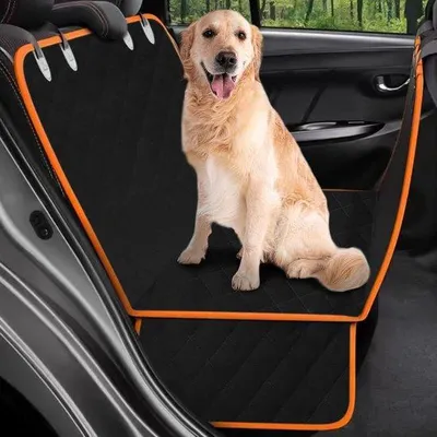 Image de Couverture pour chien, housse rembourrée pour le coffre arrière - hydrofuge - antidérapante - tapis pour chien (137 x 147 cm)