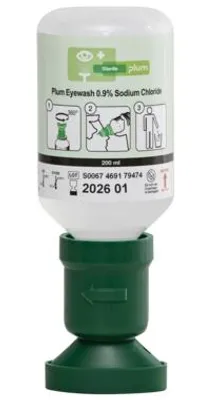 Produktbild von PLUM Augenspülflasche 200ml (0,9 % Natriumchloridlösung)