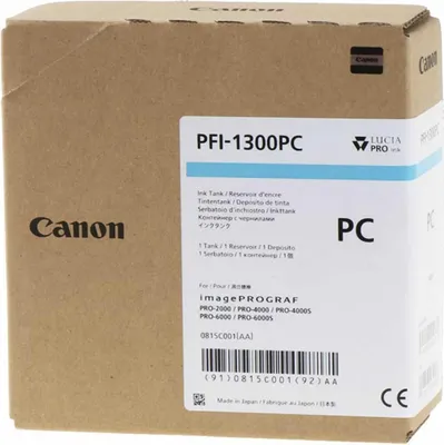 Produktbild von Canon PFI-1300 Tinte photo cyan 330 ml