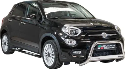 Produktbild von 2014-2024 Jeep Renegade Edelstahl Seitenschweller Schwellerrohre Schwarz 2x