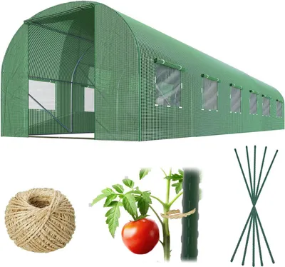 Image de Tunnel de jardin 3 x 6 m (18 m2) Plonos