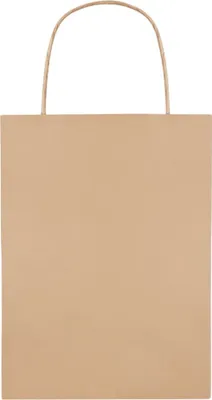 Produktbild von MidOcean - Geschenkbeutel, Papier MO1630 (25 cm x 16 cm x 10 cm) (Beige)