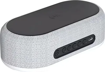 Obrázek produktu pro Pronett XJ5094 Multifunkční hodiny s bezdrátovou nabíječkou 4 v 1 černé