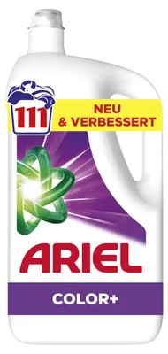 Produktbild von Ariel Flüssigwaschmittel Color+, 111 Wäschen, Waschmittel flüssig