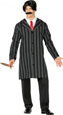 Produktbild von Gentleman-Kostüm für Herren Edelmann schwarz-grau