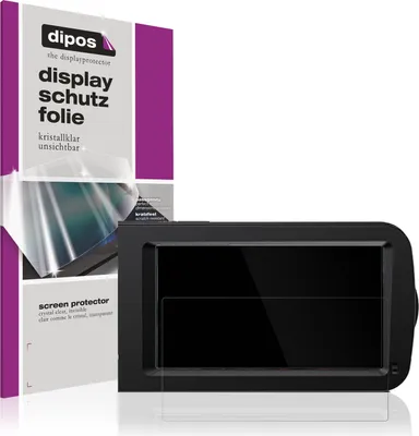 Produktbild von 4x Schutzfolie für CAMKORY 3051 Camcorder klar Displayschutzfolie Folie Display Schutz dipos