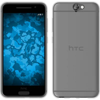 Produktbild von PhoneNatic Case kompatibel mit HTC One A9 - clear Silikon Hülle Slimcase + 2 Schutzfolien