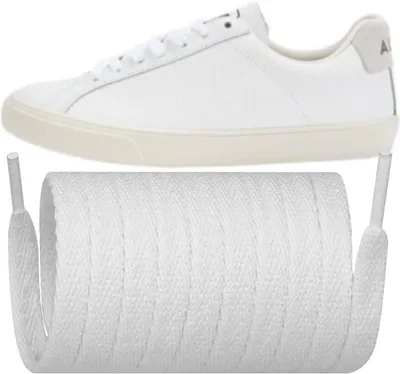 Imagen del producto de Cordones planos para zapatillas, cordones de repuesto para modelos VEJA, 1 par, para zapatos
