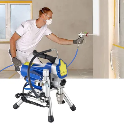 Immagine prodotto di Pistola a spruzzo airless - Potenza: 2200 W - Tubo ad alta pressione da 15 metri - Elettrica