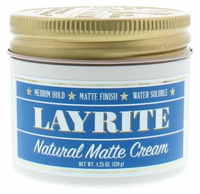 Imagen del producto de Layrite Natural Matte Cream: crema moldeadora para un efecto mate, 120 g