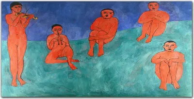 Produktbild von Coloray Bild aus Leinwand 140x70 Leinwand Dekoration - Musik Henri Matisse