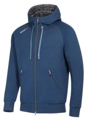 Immagine prodotto di Felpa con cappuccio Zipper Uomo, cardigan con cappuccio, uomo - Ocun, colore:Blue Opal / Excalibur, taglia:M