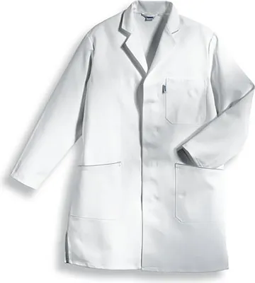 Produktbild von uvex Mantel whitewear weiß Gr. 64, 66