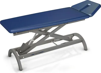 Produktbild von HWK Therapieliegen Elektrische Therapieliege "Impuls E2", 80 cm, Atoll, Graualuminium