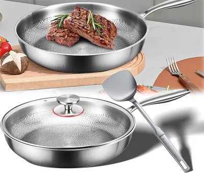 Produktbild von Pfanne,Pfannenset,Bratpfanne,Bratpfanne 28 cm,geeignet für Induktionsherde, antihaftbeschichtete Brat- und Kochpfanne, Universalbratpfanne