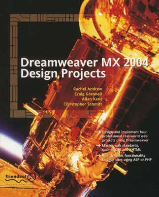 Produktbild von Dreamweaver MX 2004 Gestaltungsprojekte