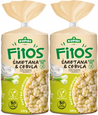 Zdjęcie produktu dla Kupiec Wafle kukurydziane śmietanka & cebula 120g