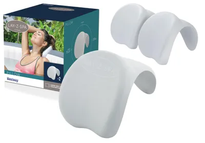 Produktbild von Bestway 60307, Kopfkissen für Whirlpools, Bestway, Grau, Schaum, 195 mm, 250 mm