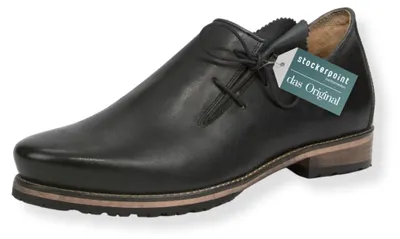 Produktbild von Stockerpoint Herren Holmes Haferlschuh, schwarz gewachst, 42