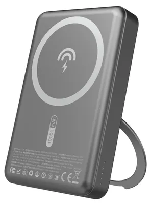 Produktbild von Powerbank Dudao K28 10000Mah Pd 22.5W Z Magsafe Z Metalową Obudową I Pierścieniem-Podstawką - Szary