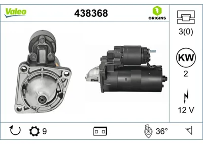 Imagen del producto de Motor De Arranque Alfa 145 1.9 Jtd 99-