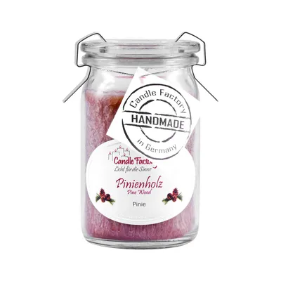 Produktbild von Candle Factory Baby Jumbo Pinienholz Duftkerze Dekokerze 308110