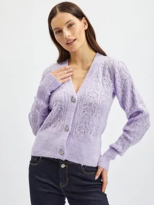 Produktbild von Orsay Hellviolette Damen Strickjacke 511194-447000__L