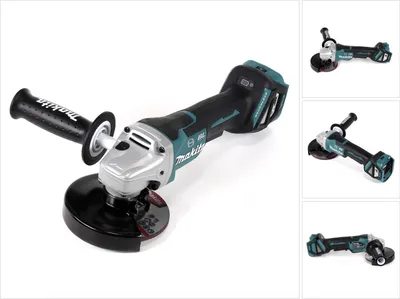 Image de Makita DGA 517 Z Meuleuse d'angle sans fil 18V 125mm Solo - sans Batterie, sans Chargeur