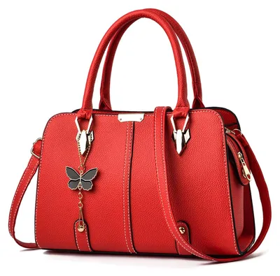 Produktbild von Wasserdichte Handtasche aus Kunstleder für Damen