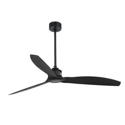 Obrázek produktu pro Energeticky úsporný stropní ventilátor s dálkovým ovládáním Just Fan Black 128 cm